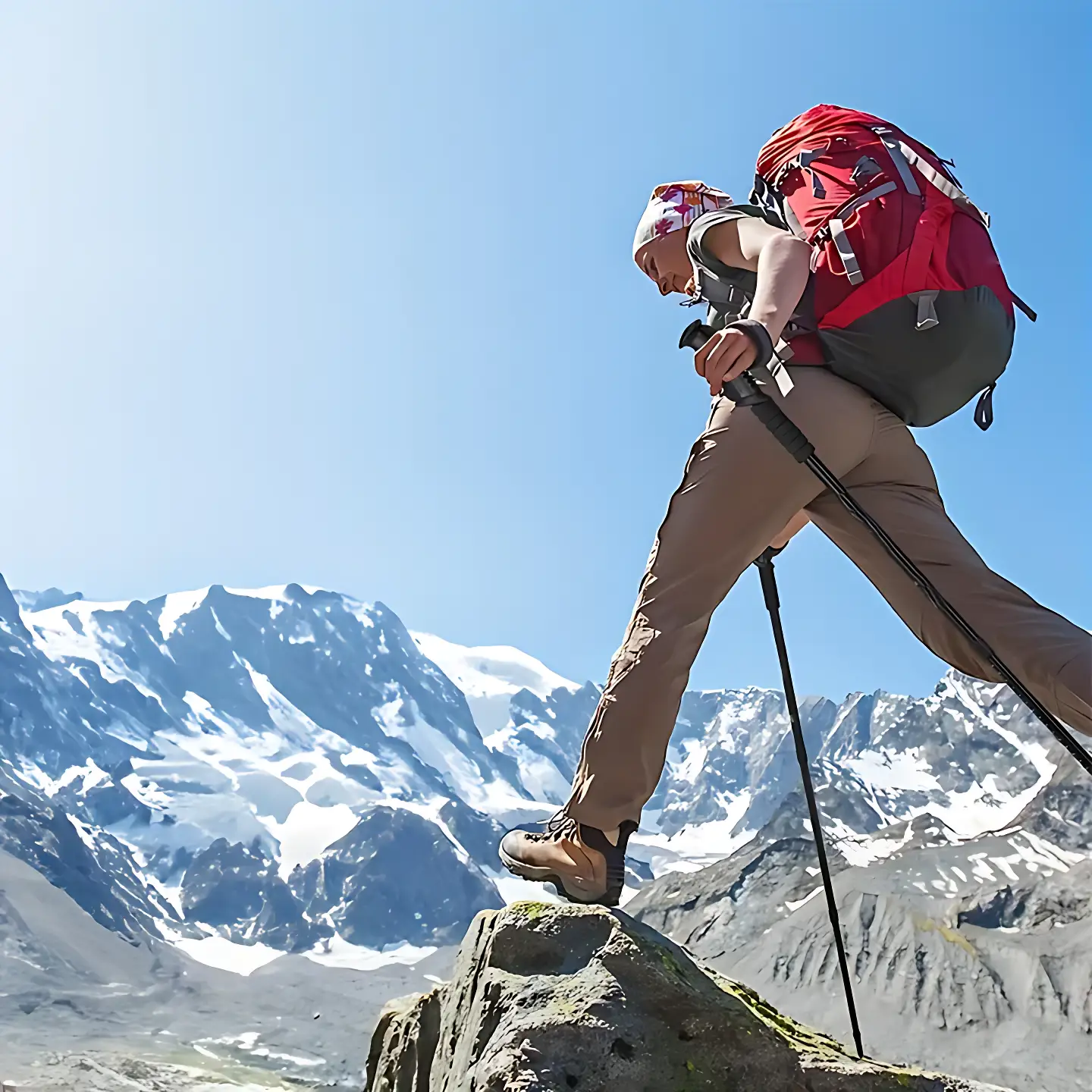 BĂąton de trail terrain technique - Image 9