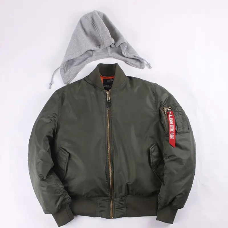 Blouson sweat capuche militaire homme - Image 3