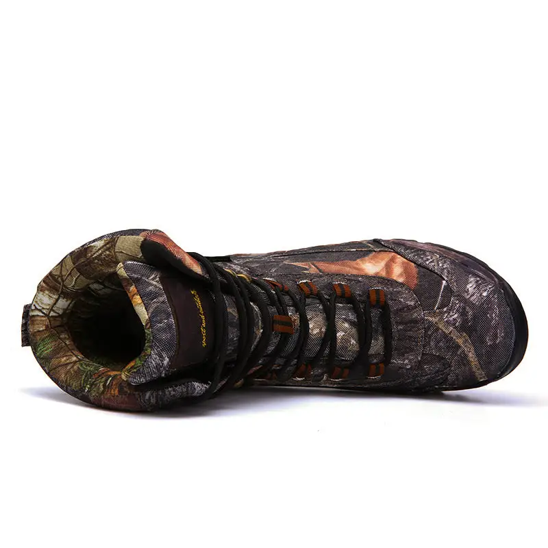 Bottes militaires tactiques camouflage - Image 9