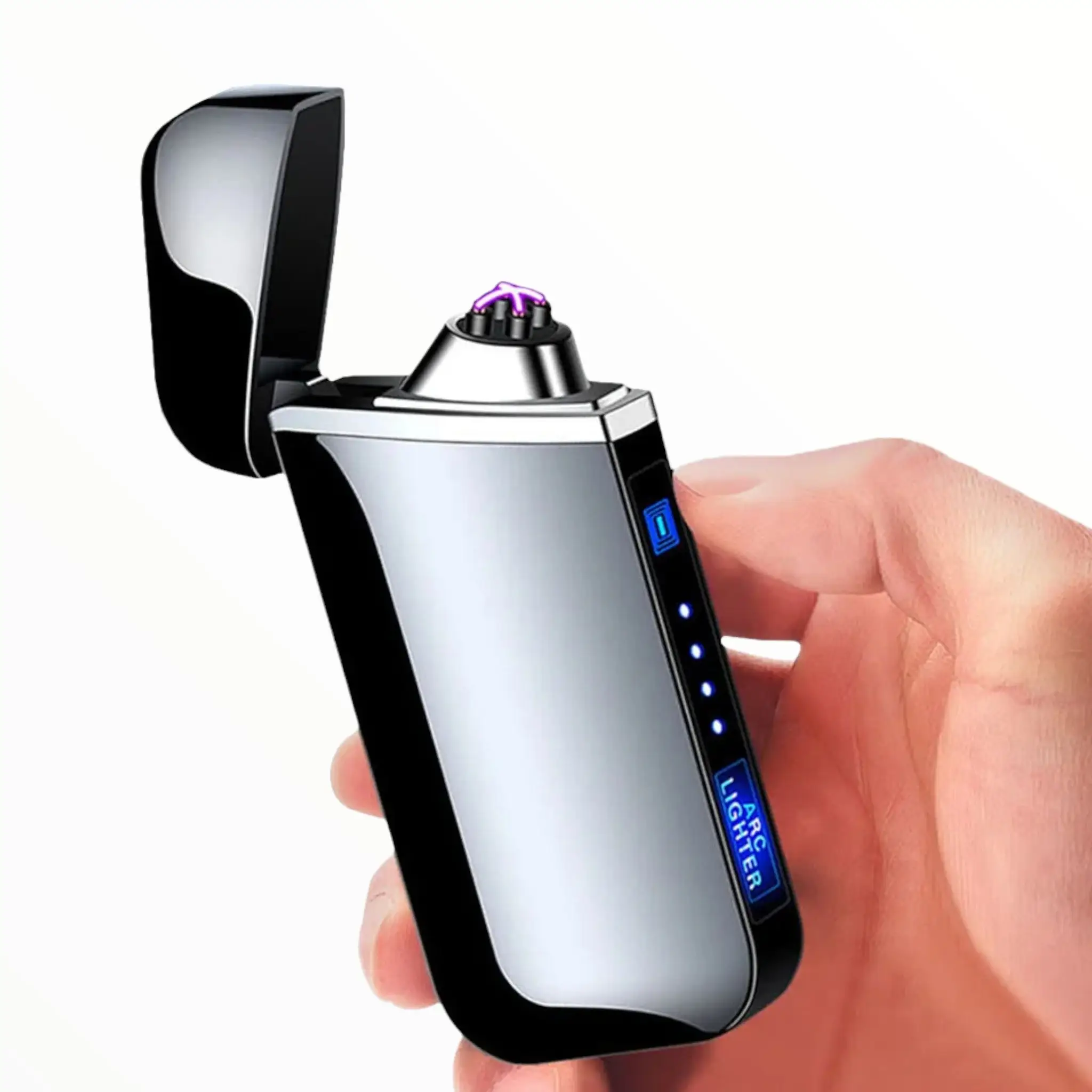 Briquet tempĂȘte Ă©lectrique rechargeable - Image 3