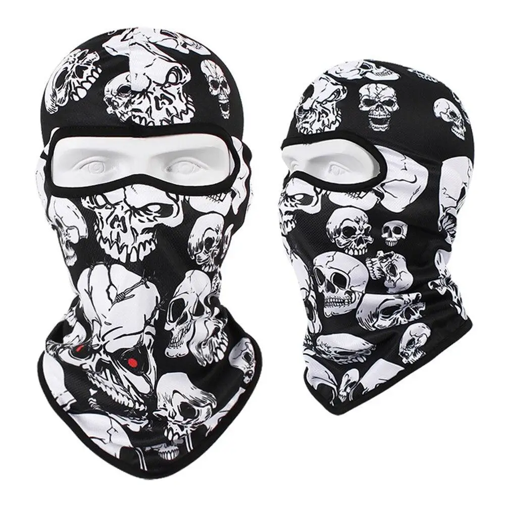 Cagoule militaire tete mort - Image 11