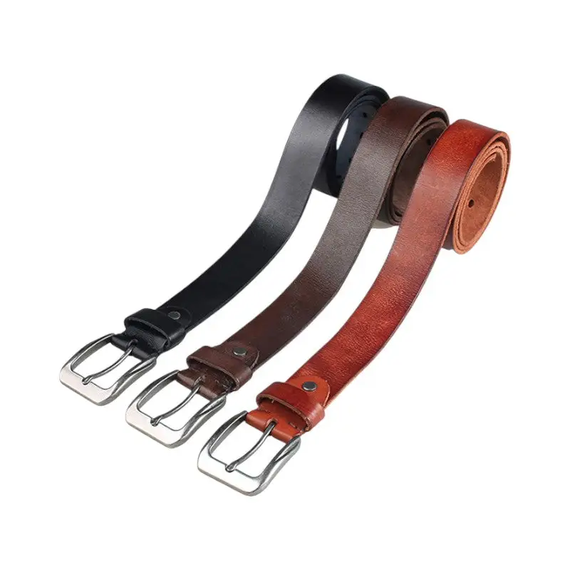Ceinture militaire cuir marron - Image 15