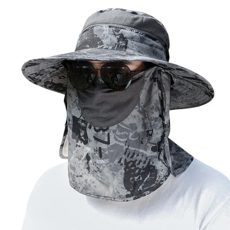 Chapeau anti uv anti insectes randonnée - Image 11