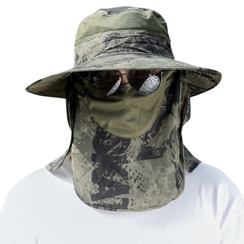 Chapeau anti uv anti insectes randonnée - Image 13