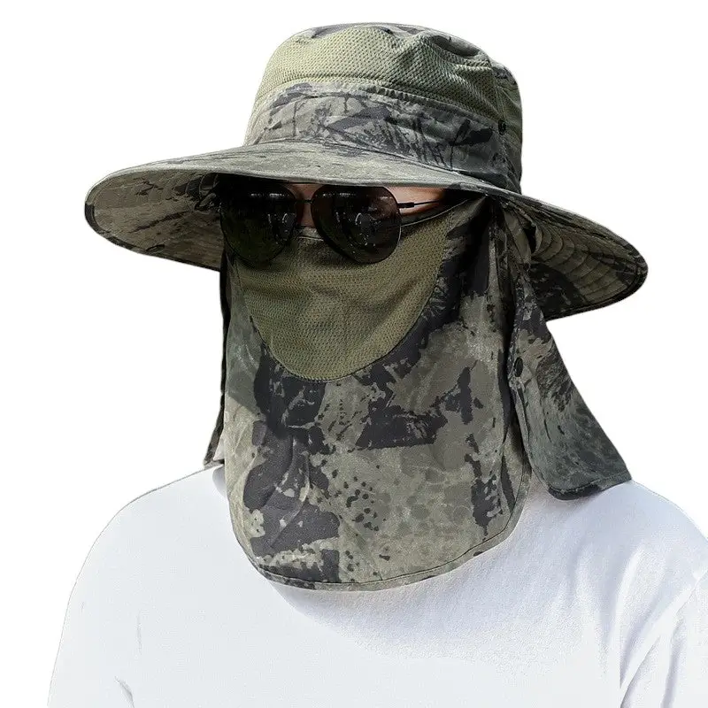 Chapeau anti uv anti insectes randonnée - Image 14