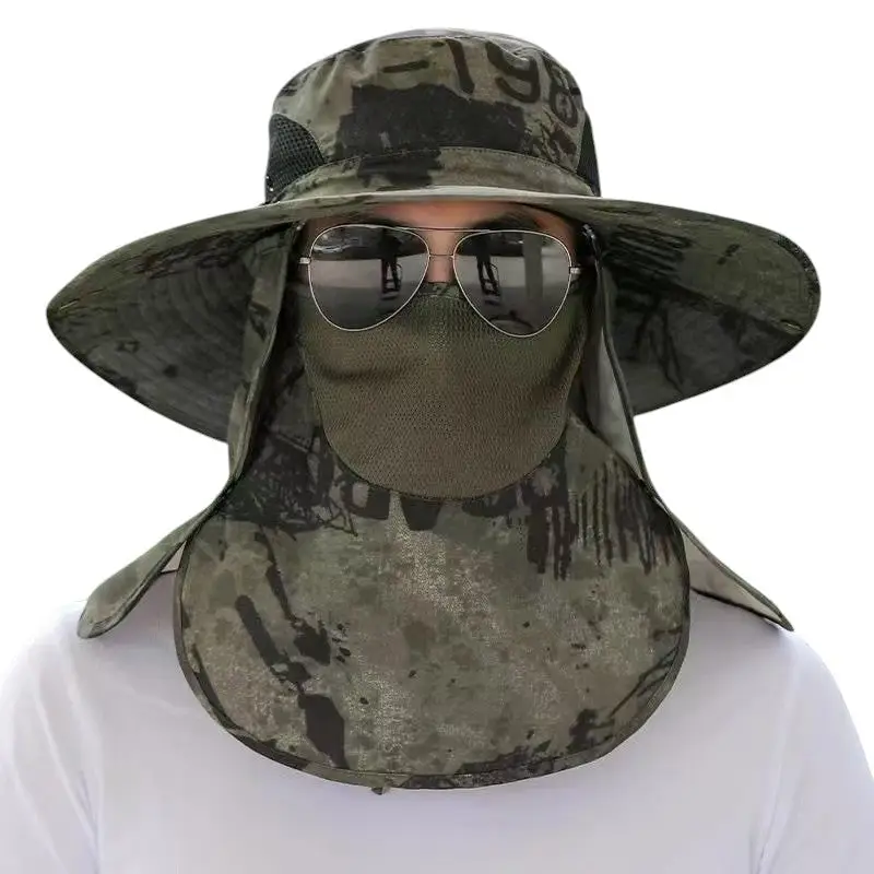 Chapeau anti uv anti insectes randonnée - Image 15