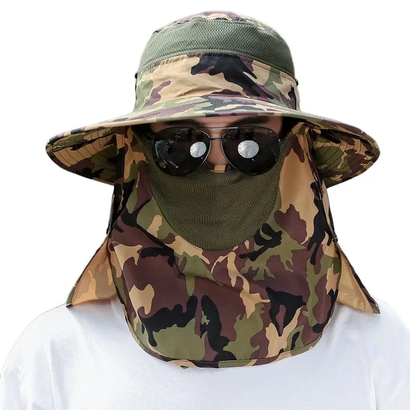 Chapeau anti uv anti insectes randonnée - Image 16