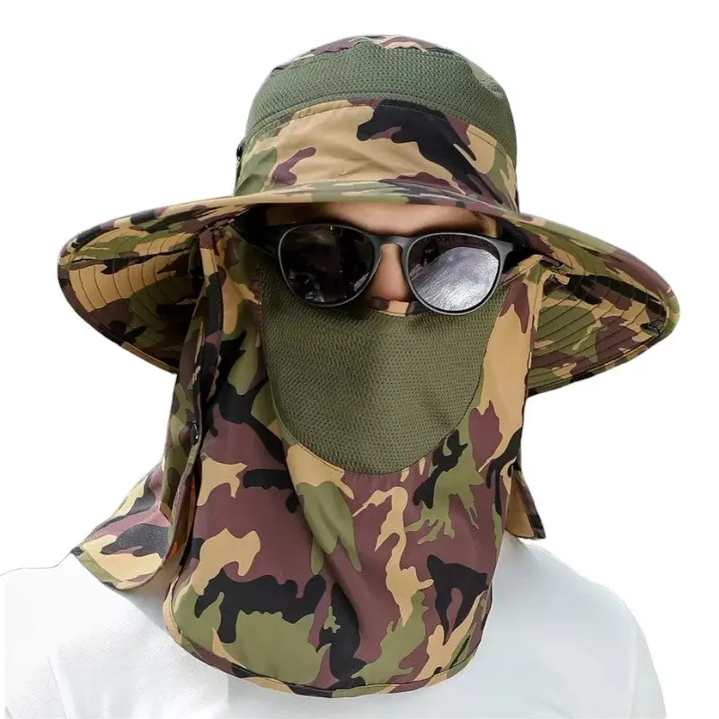 Chapeau anti uv anti insectes randonnée - Image 18