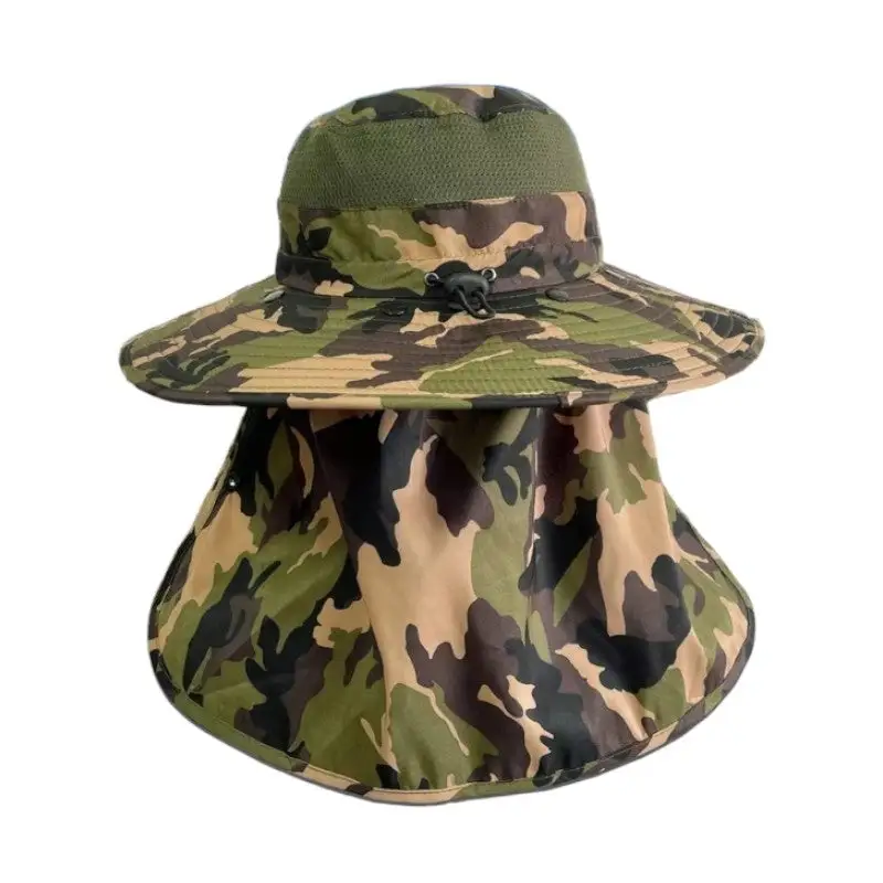 Chapeau anti uv anti insectes randonnée - Image 19