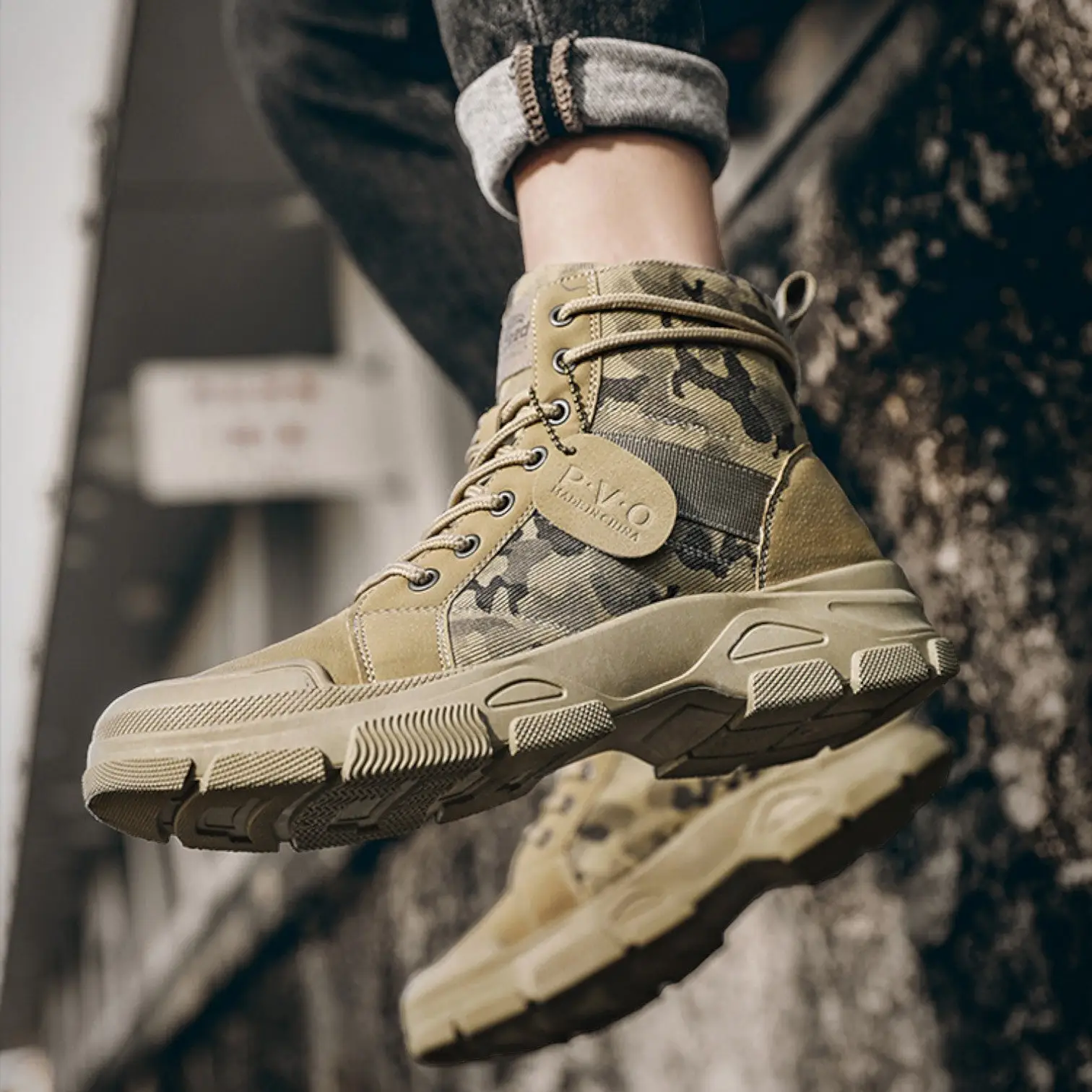 CHAUSSURE MILITAIRE CAMOUFLAGE - Image 8