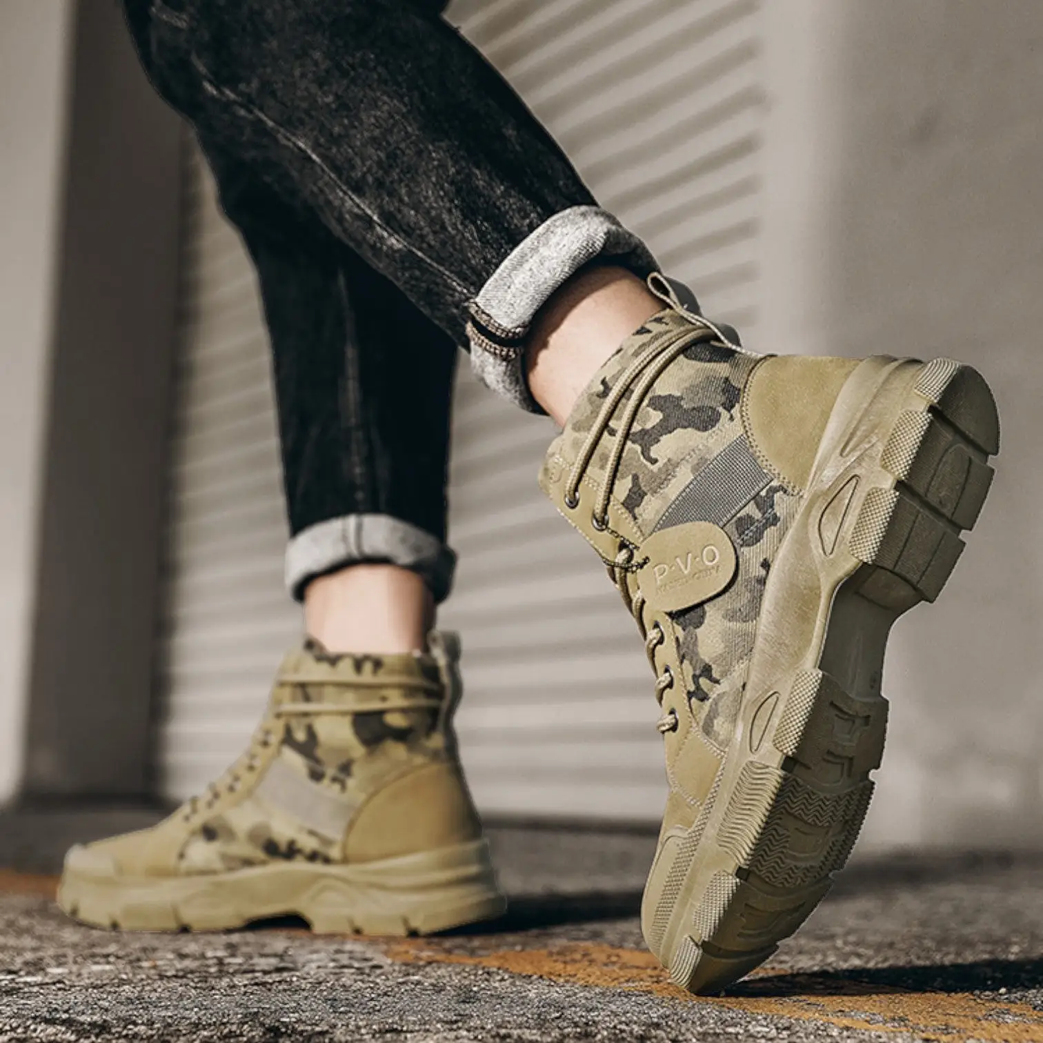 CHAUSSURE MILITAIRE CAMOUFLAGE - Image 9