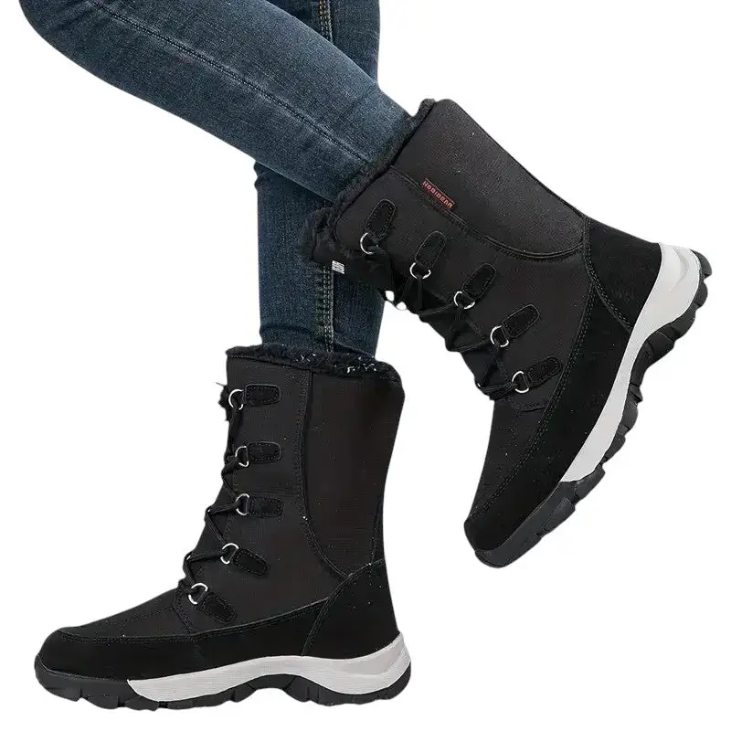 Chaussures fourrées femme grand froid - Image 4