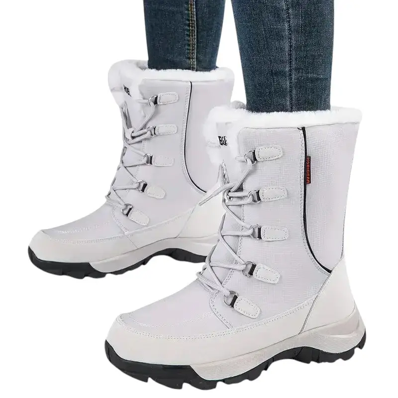 Chaussures fourrées femme grand froid - Image 8
