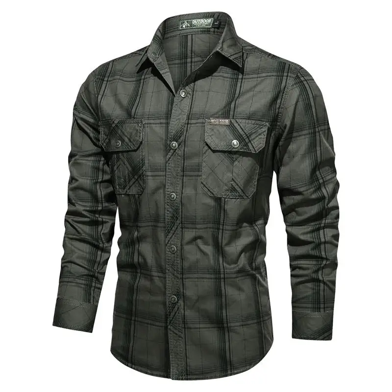 Chemise Ă Carreaux Homme - Image 2