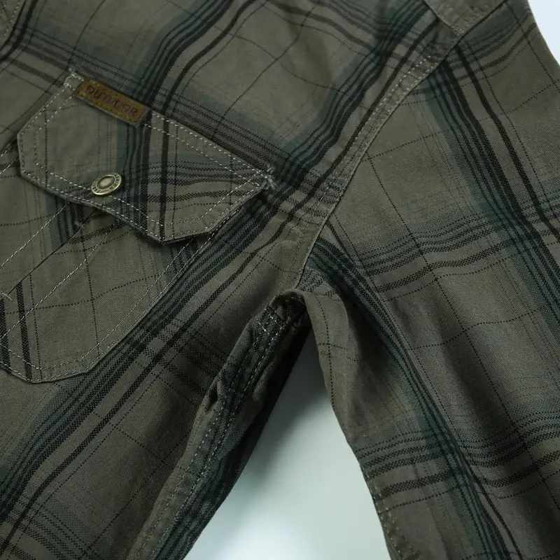 Chemise Ă Carreaux Homme - Image 5