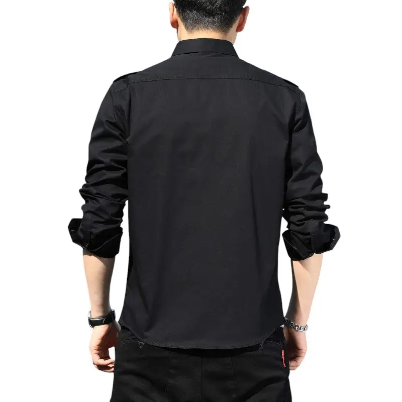 Chemise style homme militaire - Image 4
