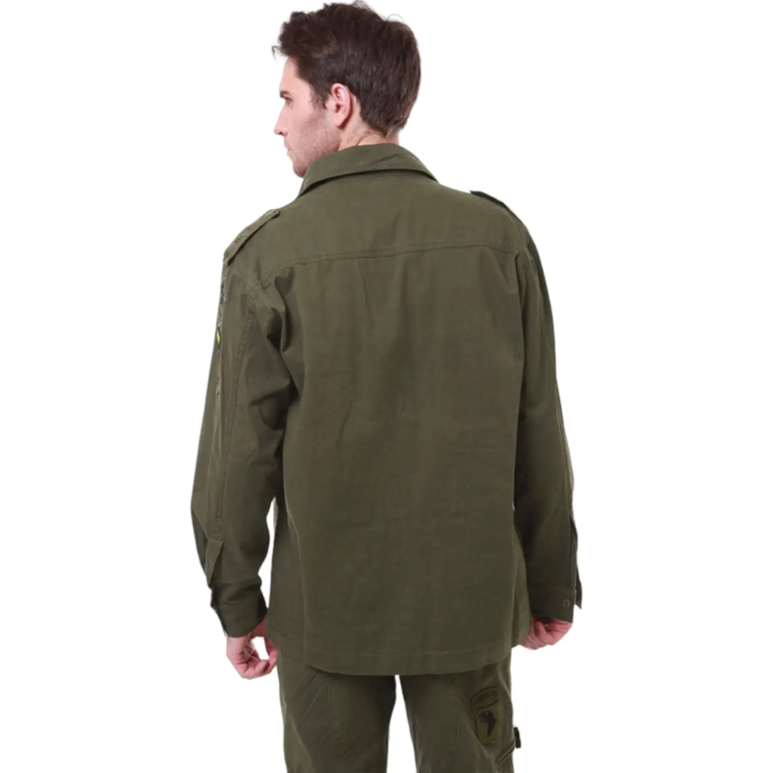 Chemise style militaire homme - Image 4