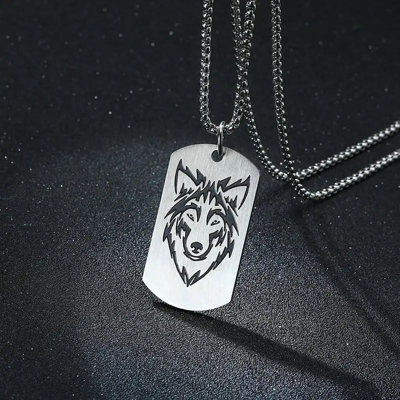 Collier homme plaque militaire - Image 4