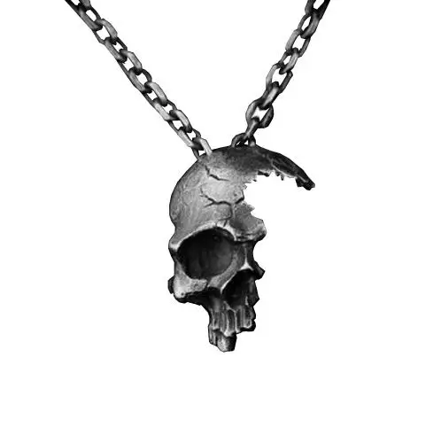 COLLIER MILITAIRE - SURVIVALISTE (ARGENT) - Image 2