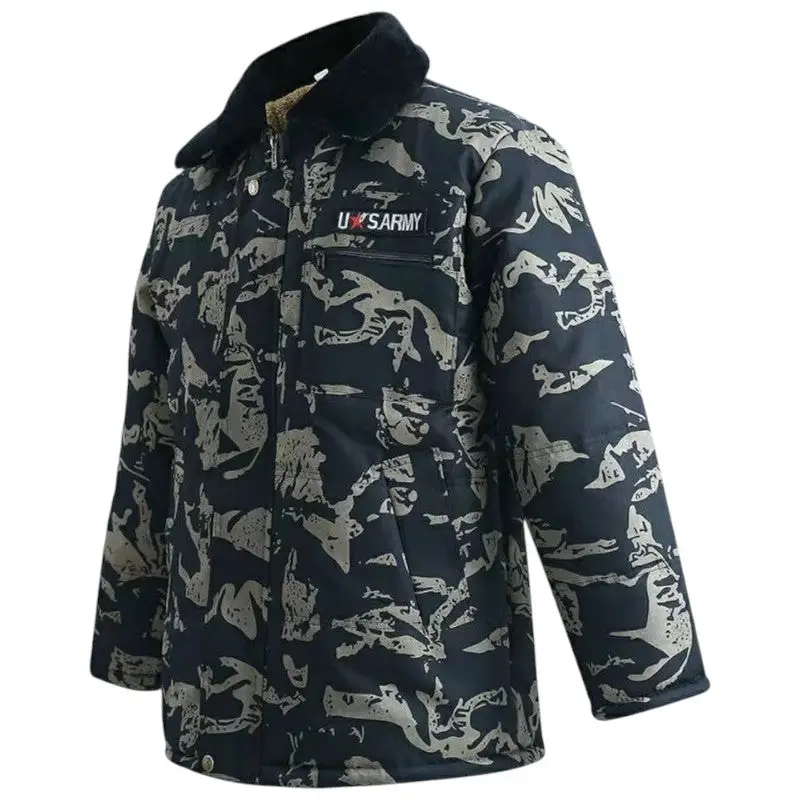 Doudoune camouflage militaire homme - Image 3