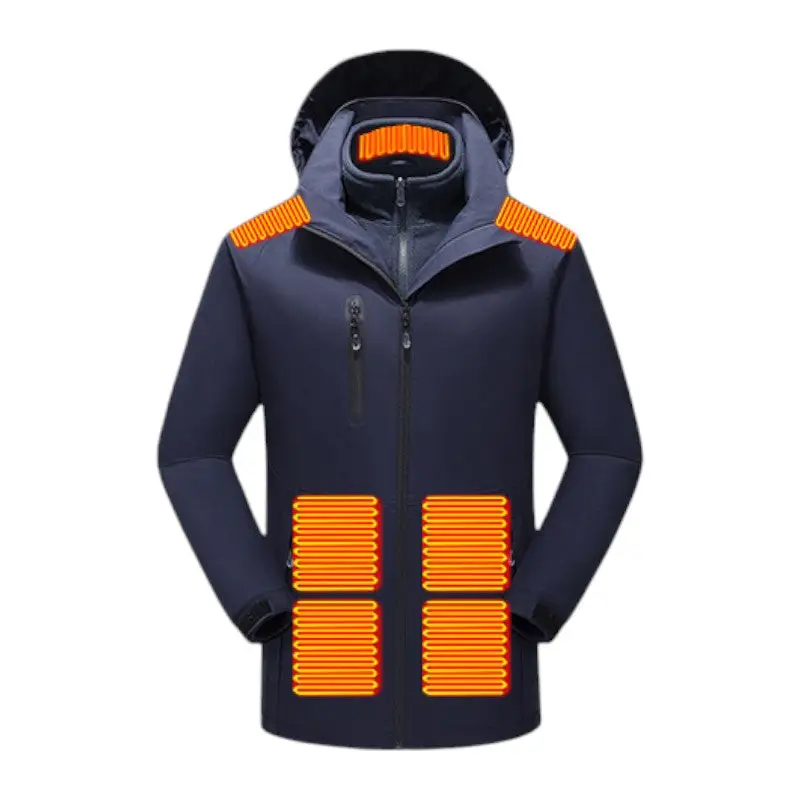 Doudoune chauffante doublé polaire homme - Image 11