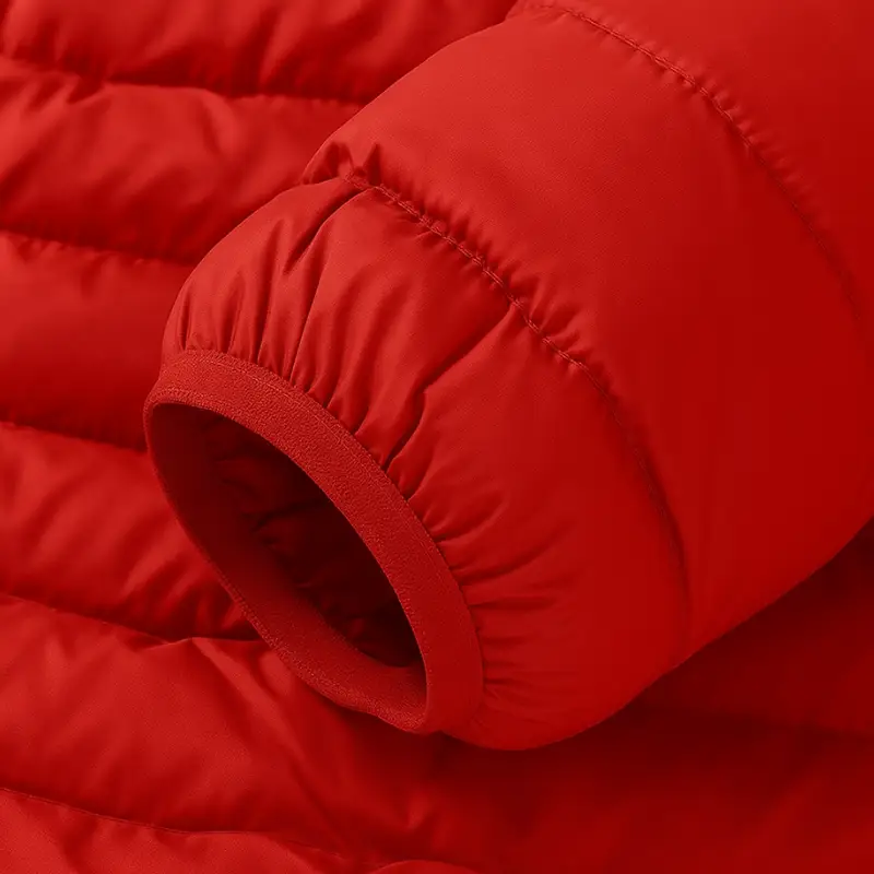 Doudoune homme chauffante rouge - Image 13