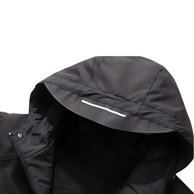 Veste chauffante femme imperméable avec capuche - Image 8