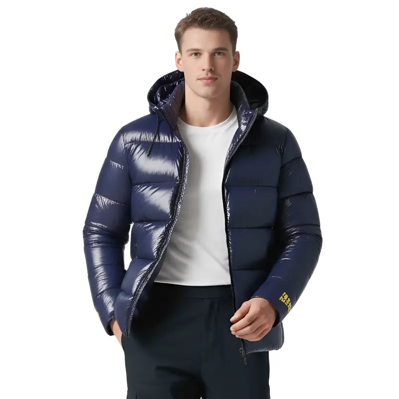 Doudoune militaire bleu - Image 2