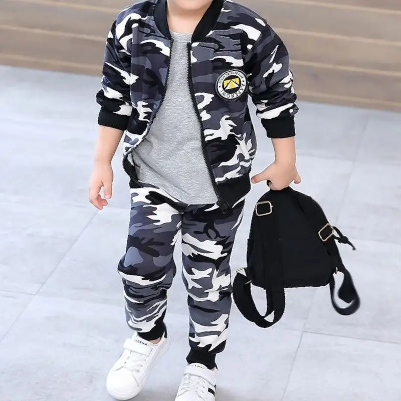 Ensemble sweat militaire garcon - Image 4