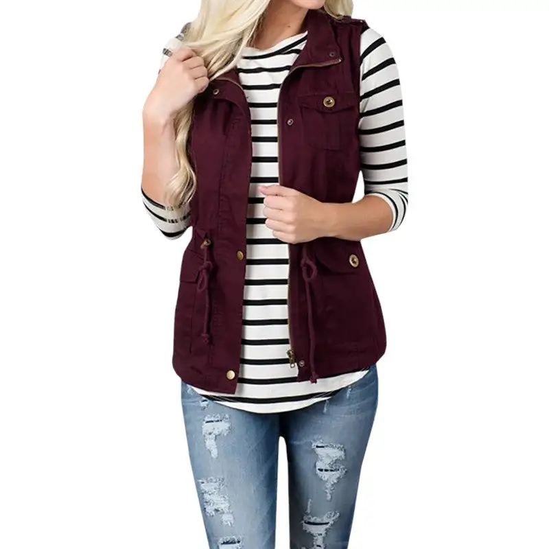 Femme veste militaire - Image 2
