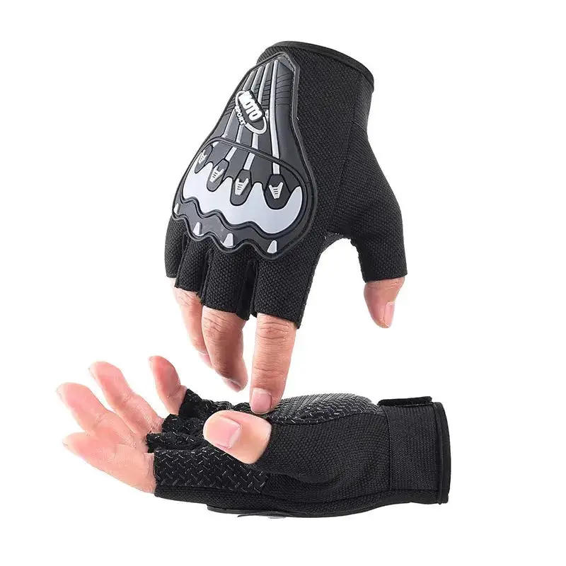 Gants militaire homme mi-doigts - Image 2