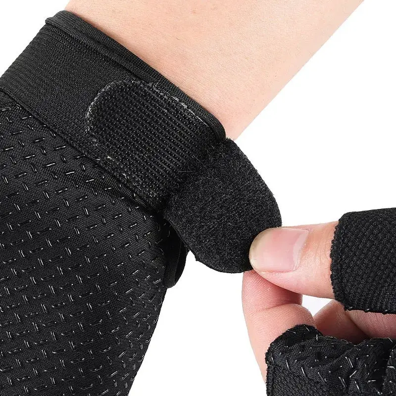 Gants militaire homme mi-doigts - Image 4