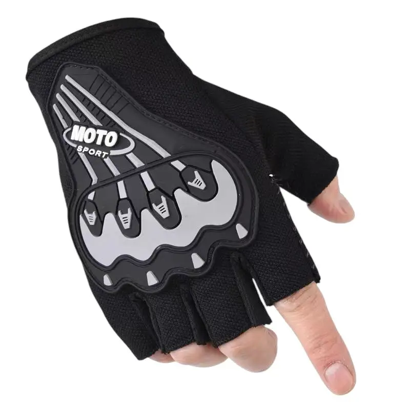 Gants militaire homme mi-doigts - Image 6