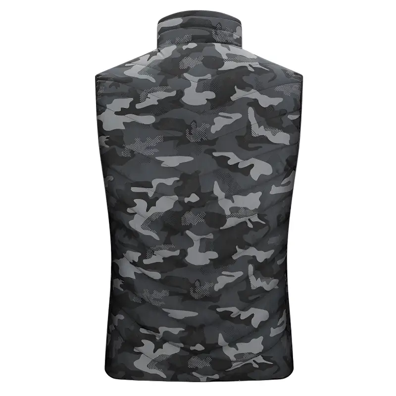 Gilet chauffant camouflage 9 zones - Image 2