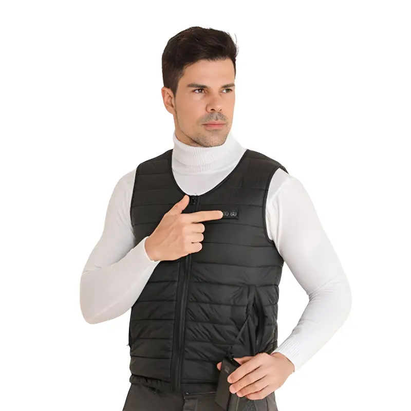 Gilet chauffant homme imperméable - Image 15