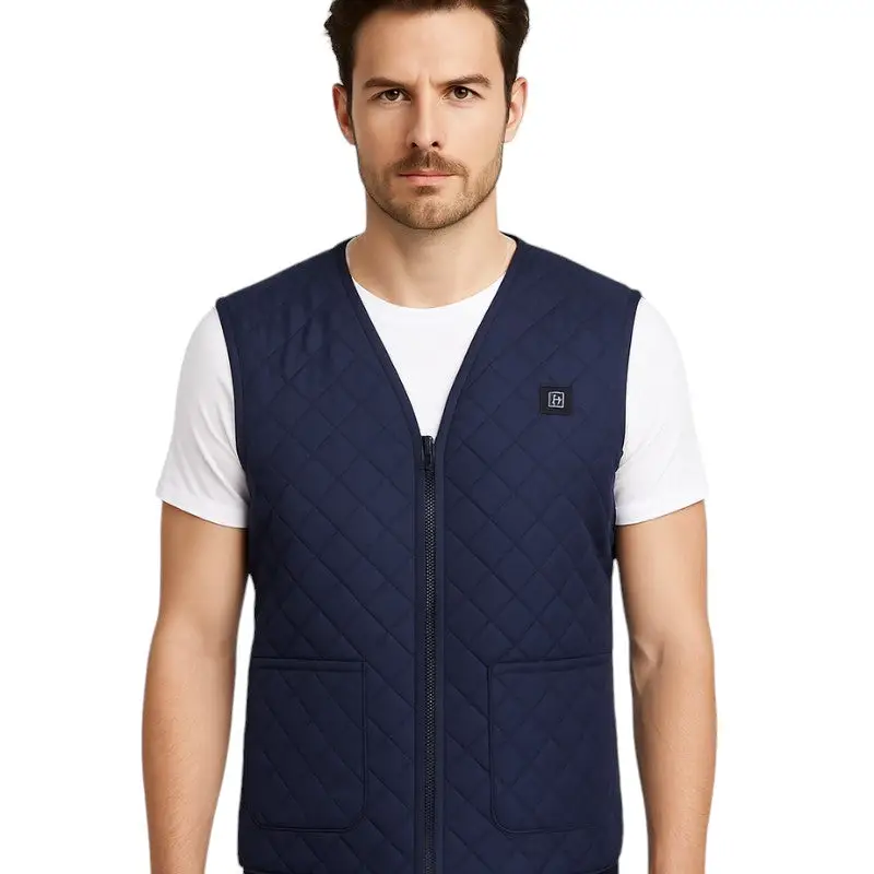 Gilet chauffant homme température réglable - Image 12