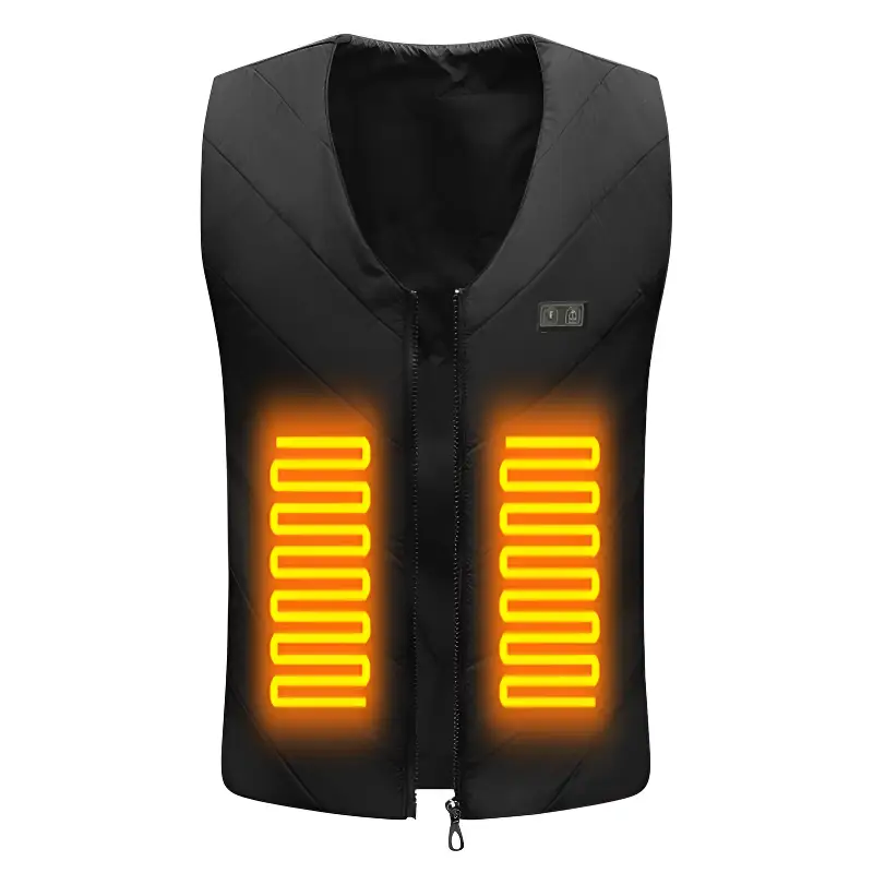 Gilet chauffant noir - Image 4