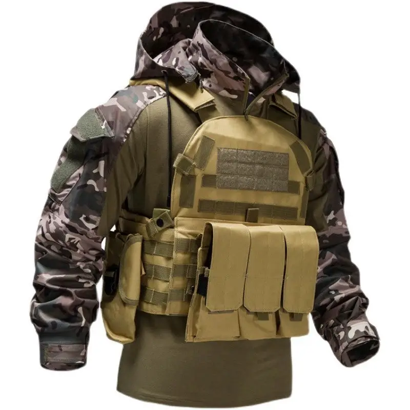 GILET TACTIQUE MOLLE - PORTE-CHARGEURS & SYSTĂME MODULAIRE