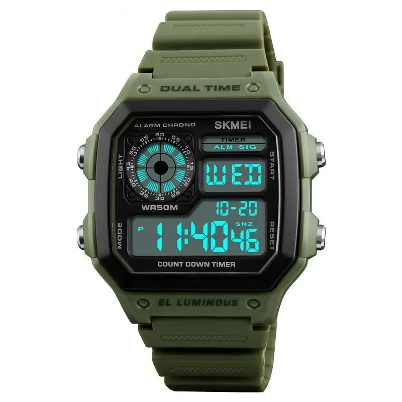 Homme montre militaire - Image 8