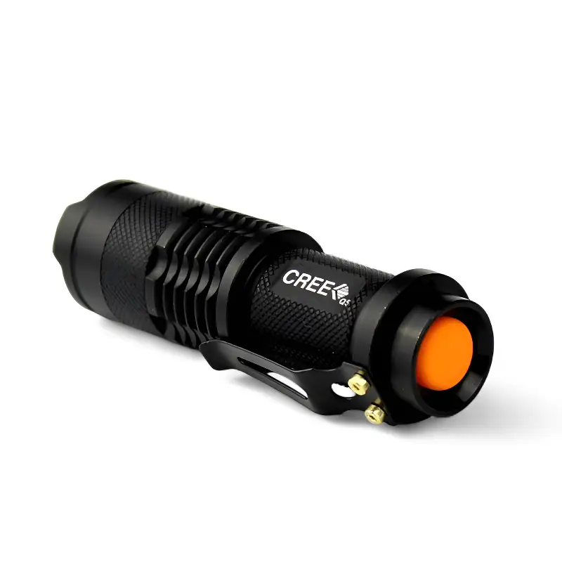 Mini lampe torche led zoom rechargeable - Image 2