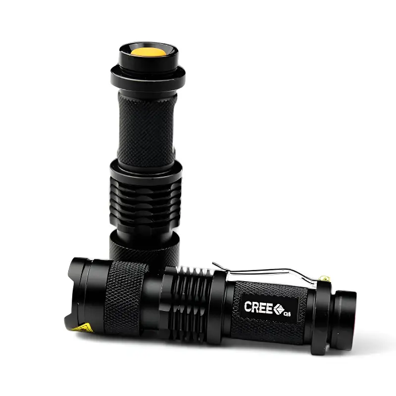 Mini lampe torche led zoom rechargeable - Image 4
