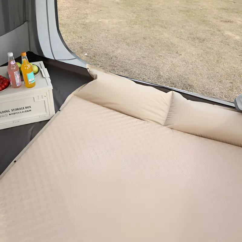 Matelas autogonflant simple 5 cm beige - Image 11