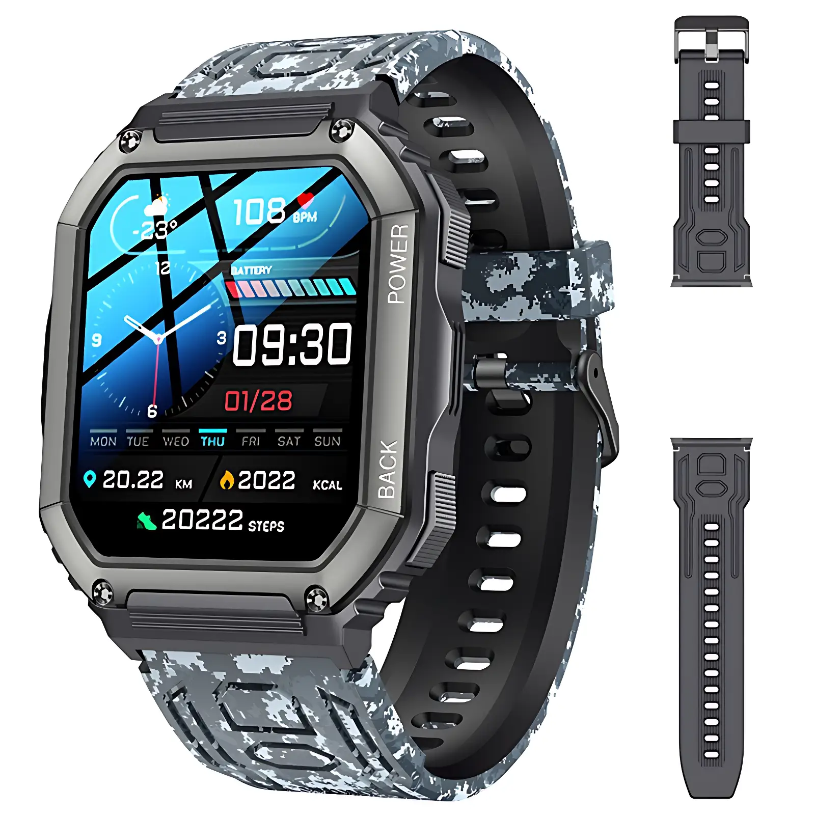 Montre randonnée ecran tactile - Image 2