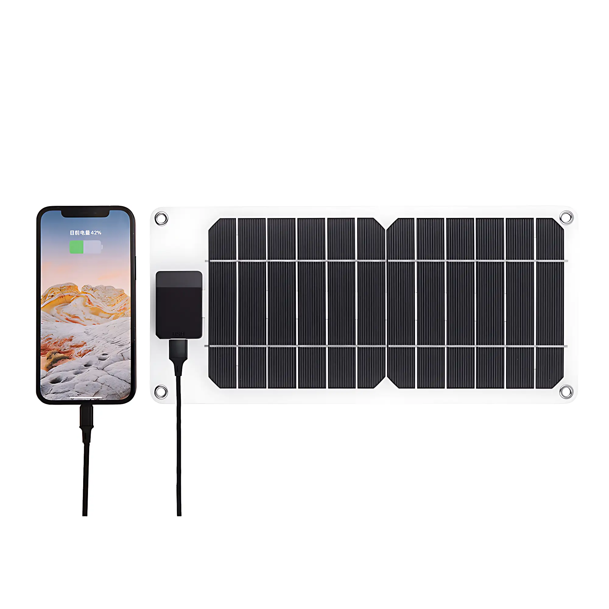 Panneau solaire simple randonnée 5v - Image 2