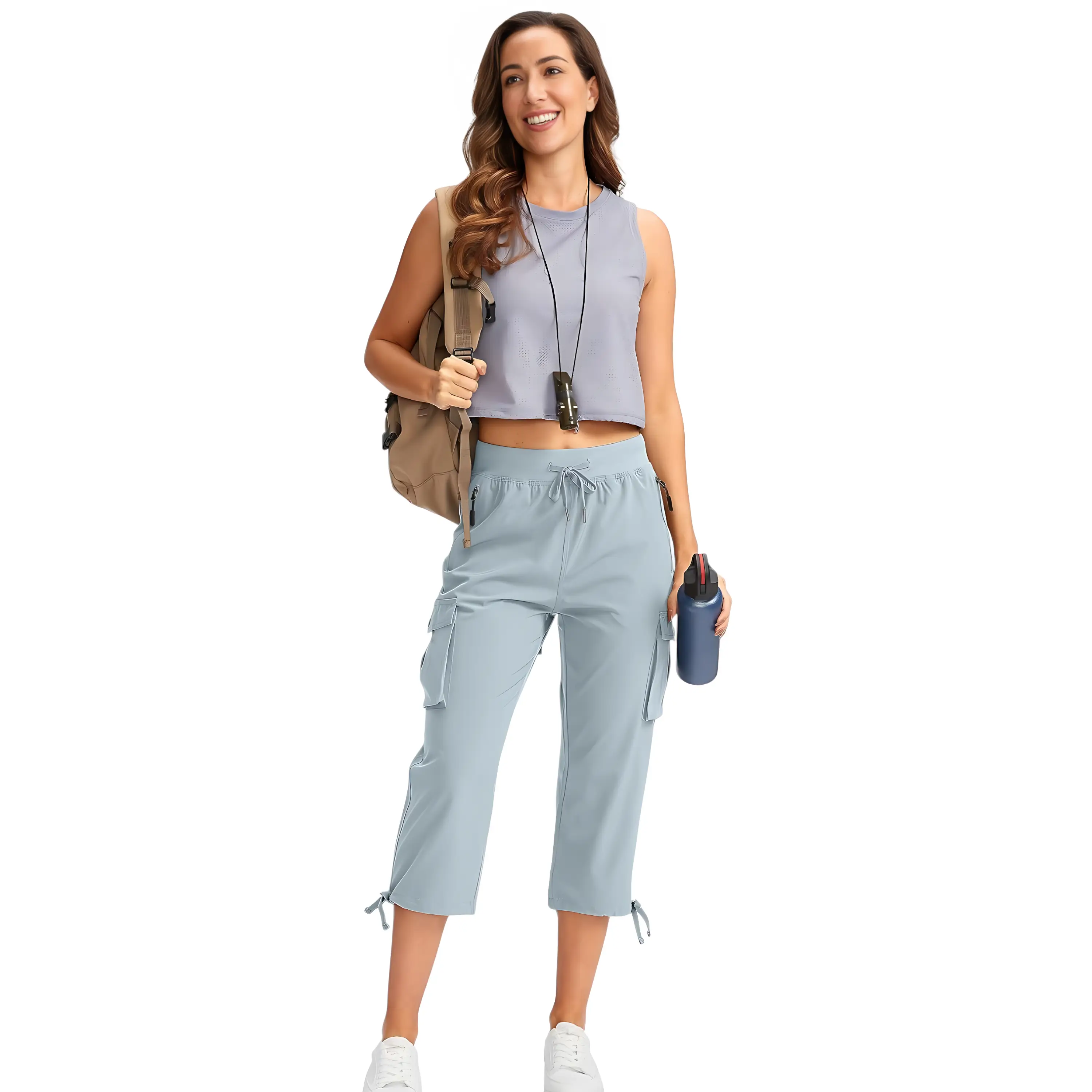 Pantalon 3/4 randonnée femme - Image 6