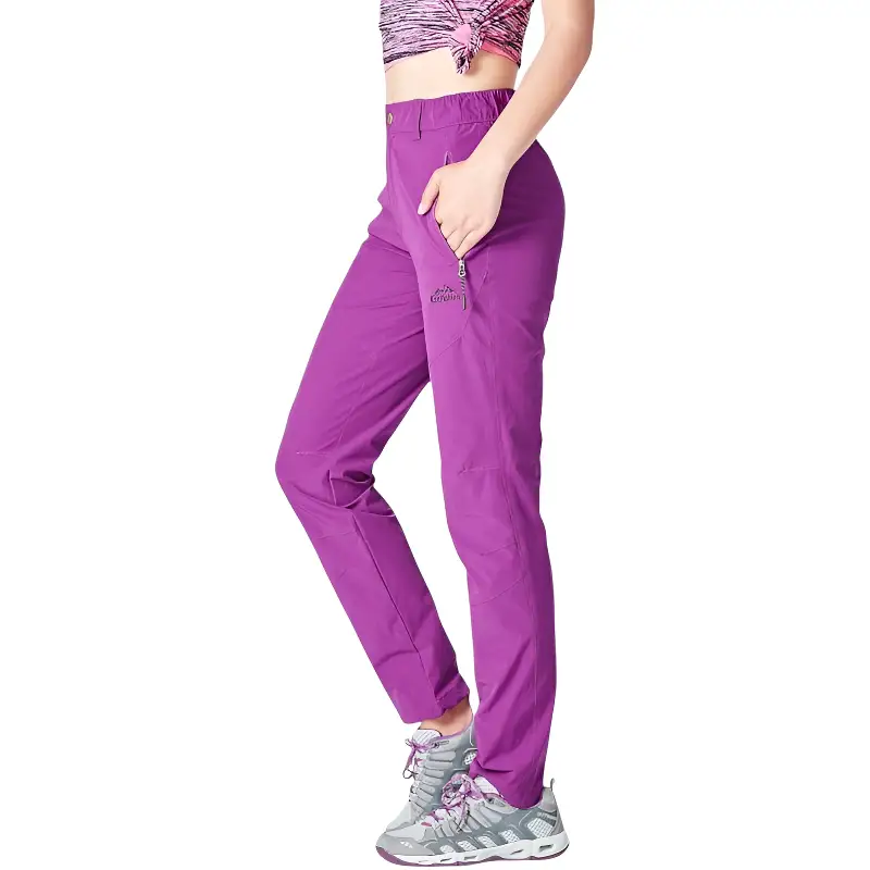 Pantalon randonnée femme violet - Image 4