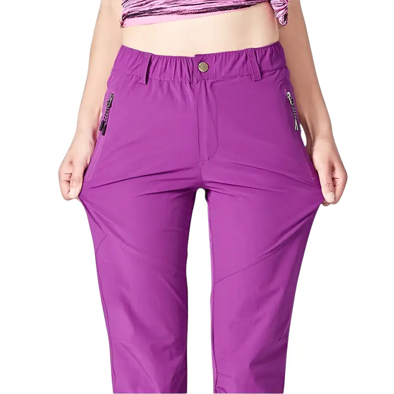 Pantalon randonnée femme violet - Image 6