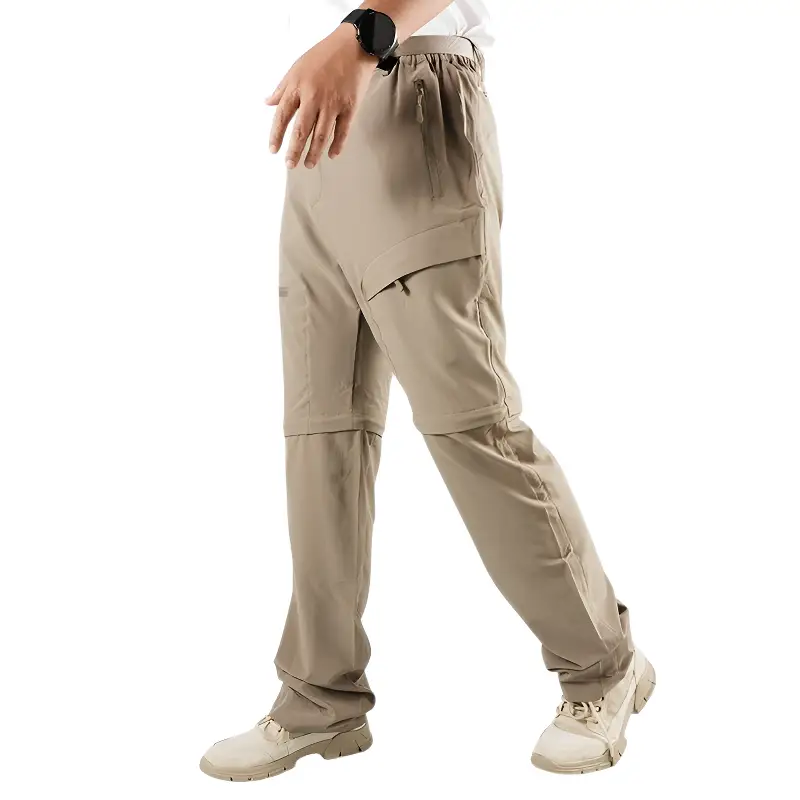 Pantalon randonnée homme beige - Image 6