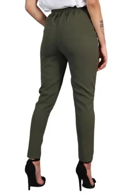 Pantalon treillis slim femme - Image 2