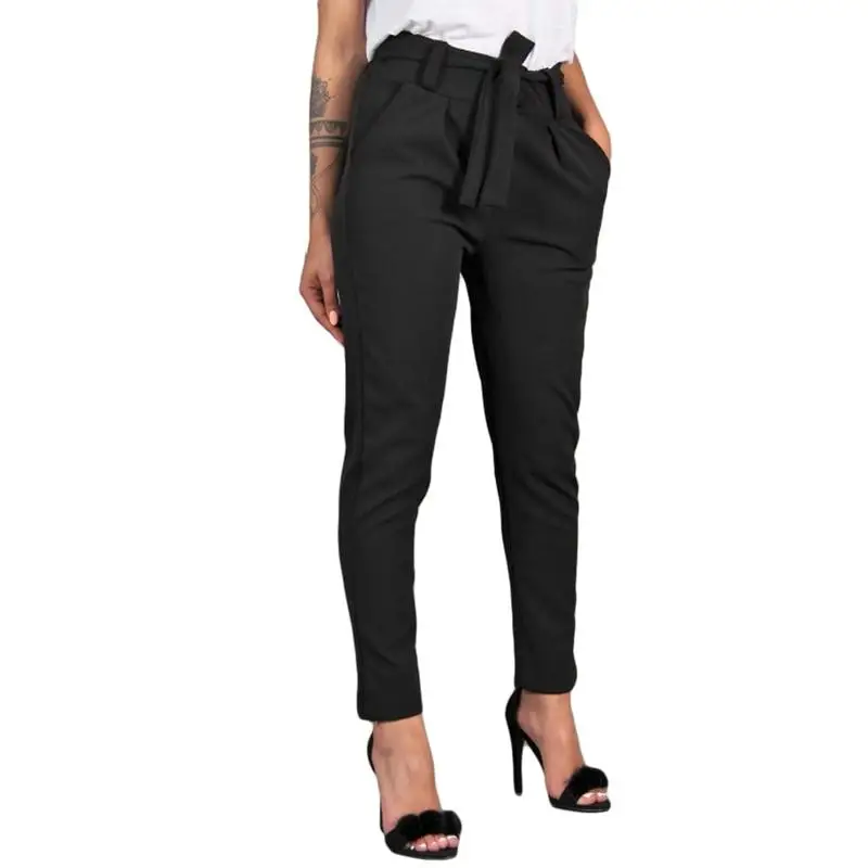 Pantalon treillis slim femme - Image 3